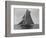 Racing Sloop in Full Sail-N.L. Stebbins-Framed Photographic Print