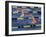 Racing Swimmers-null-Framed Photographic Print