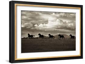Racing the Clouds-Lisa Dearing-Framed Photographic Print