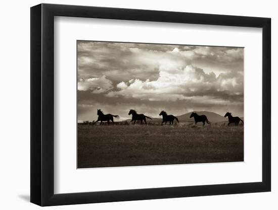 Racing the Clouds-Lisa Dearing-Framed Photographic Print