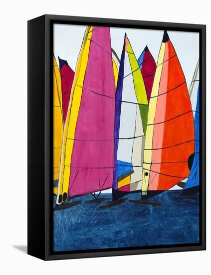 Racing the Wind II-Brent Abe-Framed Premier Image Canvas