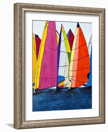 Racing the Wind II-Brent Abe-Framed Giclee Print