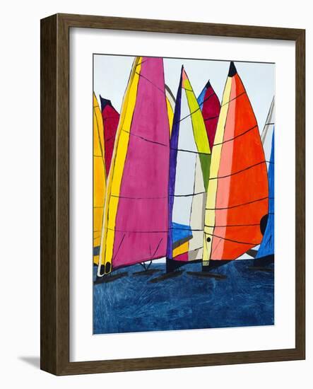 Racing the Wind II-Brent Abe-Framed Giclee Print