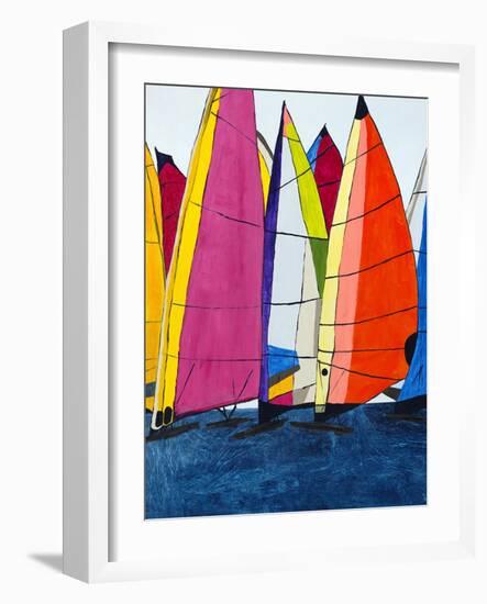 Racing the Wind II-Brent Abe-Framed Giclee Print