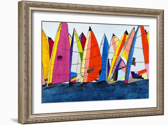 Racing the Wind-Brent Abe-Framed Giclee Print