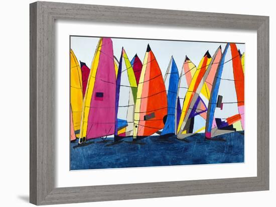 Racing the Wind-Brent Abe-Framed Giclee Print