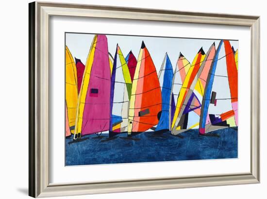 Racing the Wind-Brent Abe-Framed Giclee Print