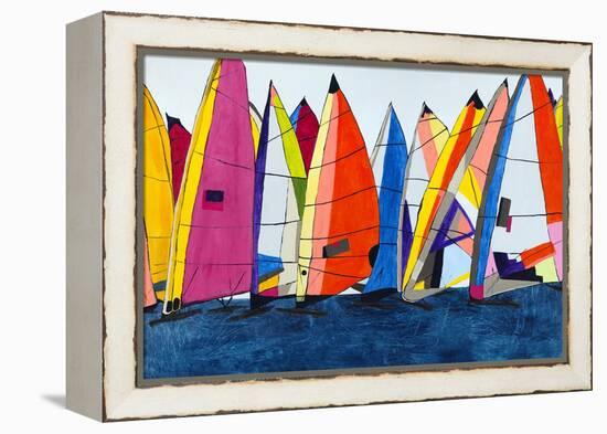 Racing the Wind-Brent Abe-Framed Premier Image Canvas