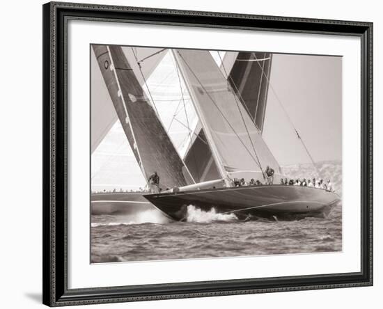 Racing Waves - Vintage-Ingrid Abery-Framed Giclee Print