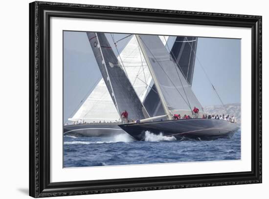 Racing Waves-Ingrid Abery-Framed Giclee Print