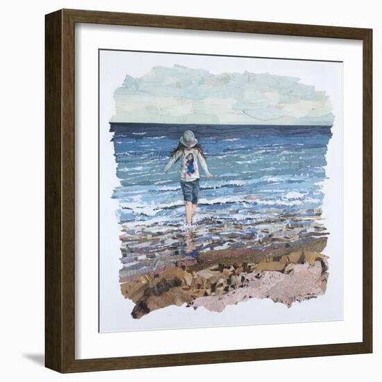 Racing Waves-Kirstie Adamson-Framed Giclee Print