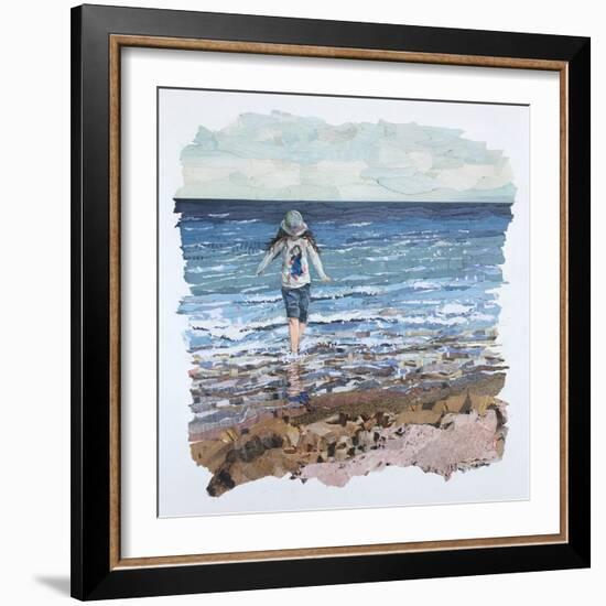 Racing Waves-Kirstie Adamson-Framed Giclee Print