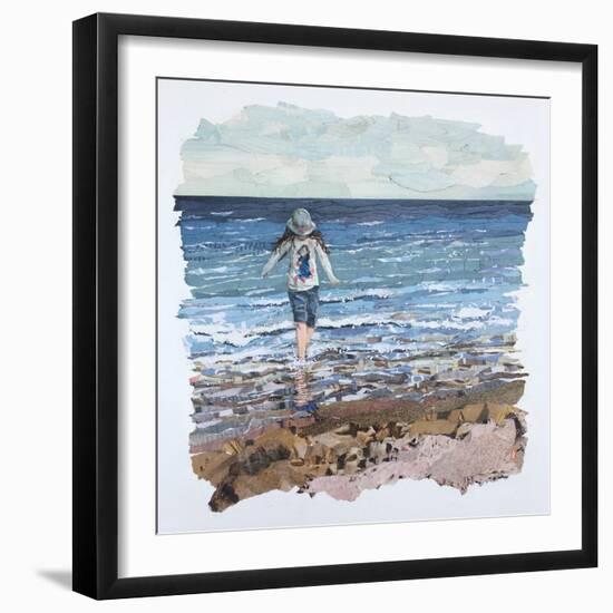 Racing Waves-Kirstie Adamson-Framed Giclee Print