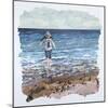 Racing Waves-Kirstie Adamson-Mounted Giclee Print