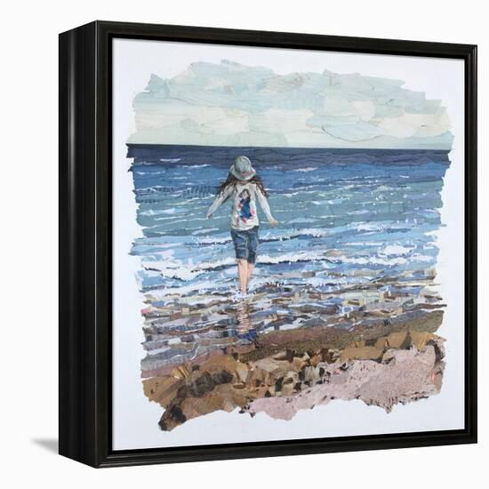 Racing Waves-Kirstie Adamson-Framed Premier Image Canvas