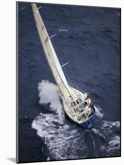 Racing Yacht-null-Mounted Photographic Print