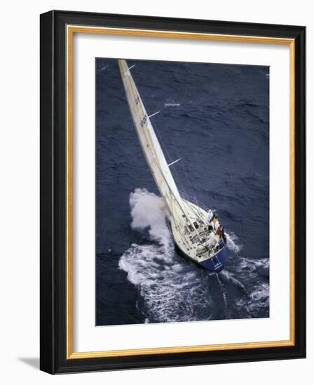 Racing Yacht-null-Framed Photographic Print