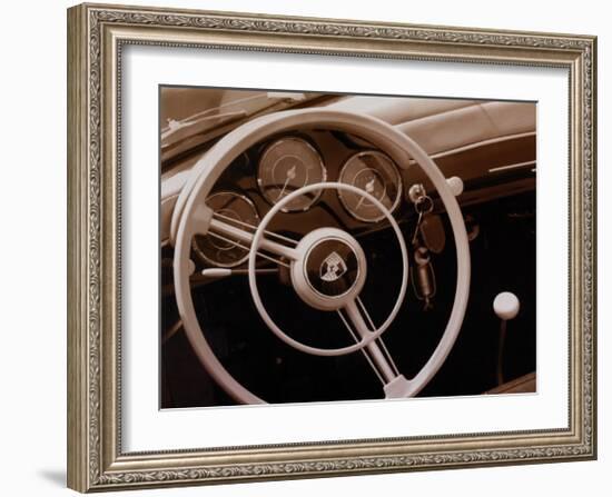 Racing-T^ B^ Tucker-Framed Art Print