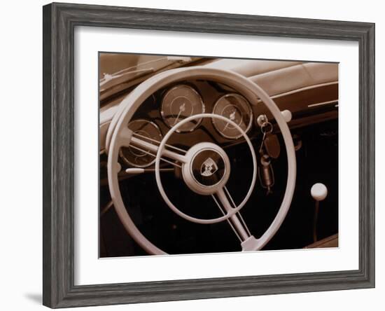 Racing-T^ B^ Tucker-Framed Art Print