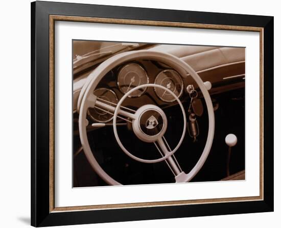 Racing-T^ B^ Tucker-Framed Art Print