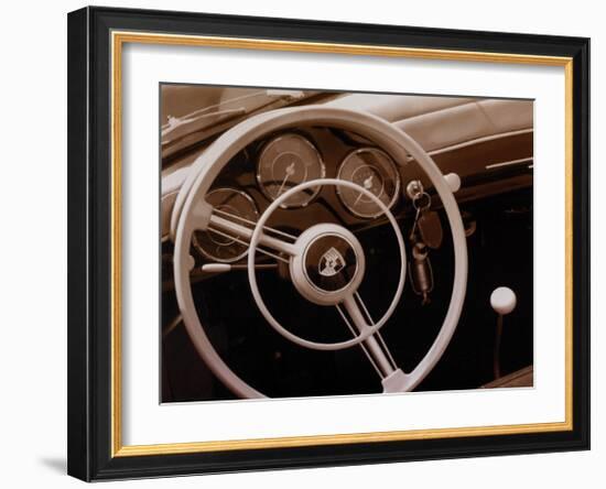 Racing-T^ B^ Tucker-Framed Art Print