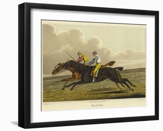 Racing-Henry Thomas Alken-Framed Giclee Print