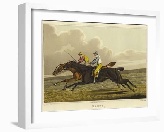 Racing-Henry Thomas Alken-Framed Giclee Print