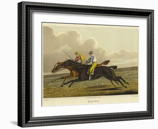 Racing-Henry Thomas Alken-Framed Giclee Print