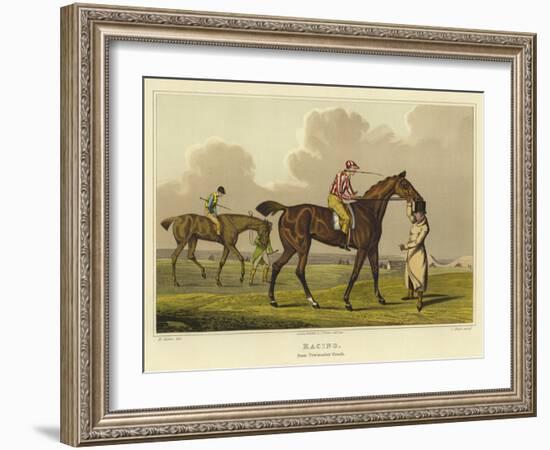 Racing-Henry Thomas Alken-Framed Giclee Print