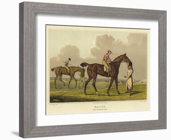 Racing-Henry Thomas Alken-Framed Giclee Print