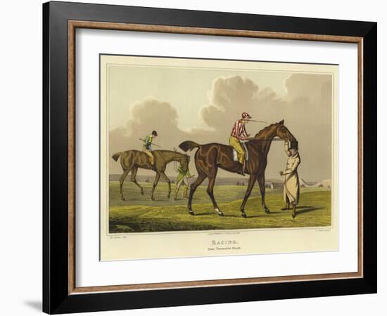 Racing-Henry Thomas Alken-Framed Giclee Print