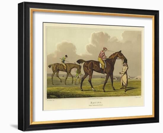 Racing-Henry Thomas Alken-Framed Giclee Print