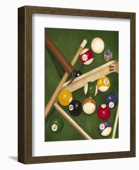 Rack'em Up I-Jennifer Goldberger-Framed Art Print