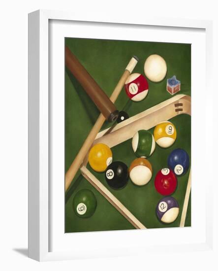 Rack'em Up I-Jennifer Goldberger-Framed Art Print