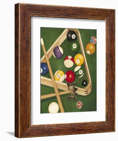 Rack'em Up II-Jennifer Goldberger-Framed Art Print