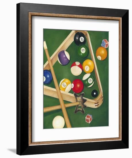 Rack 'Em Up II-Jennifer Goldberger-Framed Premium Giclee Print