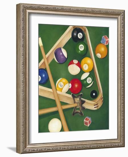 Rack 'Em Up II-Jennifer Goldberger-Framed Art Print