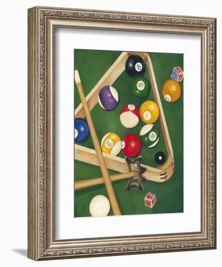 Rack 'Em Up II-Jennifer Goldberger-Framed Art Print