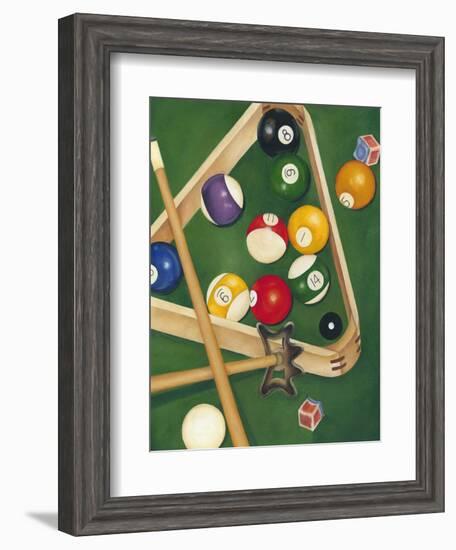 Rack 'Em Up II-Jennifer Goldberger-Framed Art Print