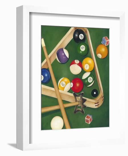 Rack 'Em Up II-Jennifer Goldberger-Framed Art Print