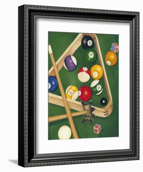 Rack 'Em Up II-Jennifer Goldberger-Framed Art Print