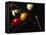 Rack of Pool Balls with Chalk and Cue-Ernie Friedlander-Framed Premier Image Canvas