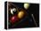 Rack of Pool Balls with Chalk and Cue-Ernie Friedlander-Framed Premier Image Canvas