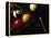 Rack of Pool Balls with Chalk and Cue-Ernie Friedlander-Framed Premier Image Canvas