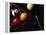 Rack of Pool Balls with Chalk and Cue-Ernie Friedlander-Framed Premier Image Canvas