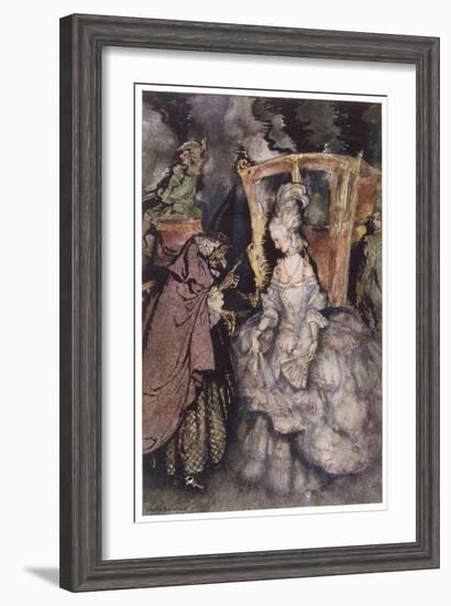 Rackham, Cinderella-Arthur Rackham-Framed Art Print