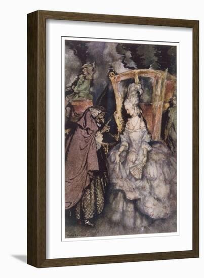 Rackham, Cinderella-Arthur Rackham-Framed Art Print