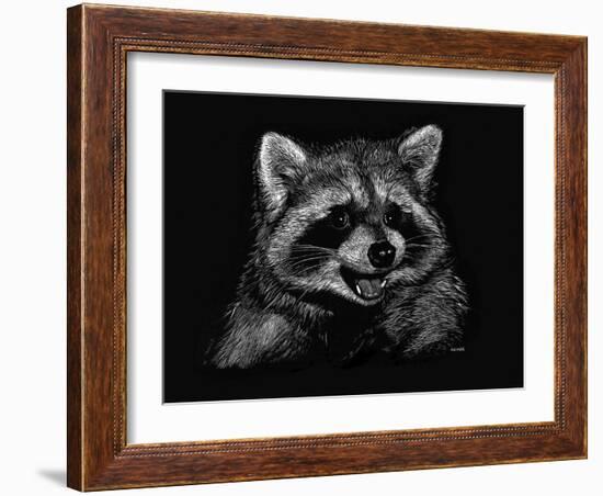 Racoon-Geraldine Aikman-Framed Giclee Print