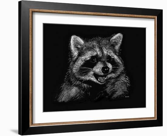 Racoon-Geraldine Aikman-Framed Giclee Print