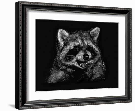 Racoon-Geraldine Aikman-Framed Giclee Print